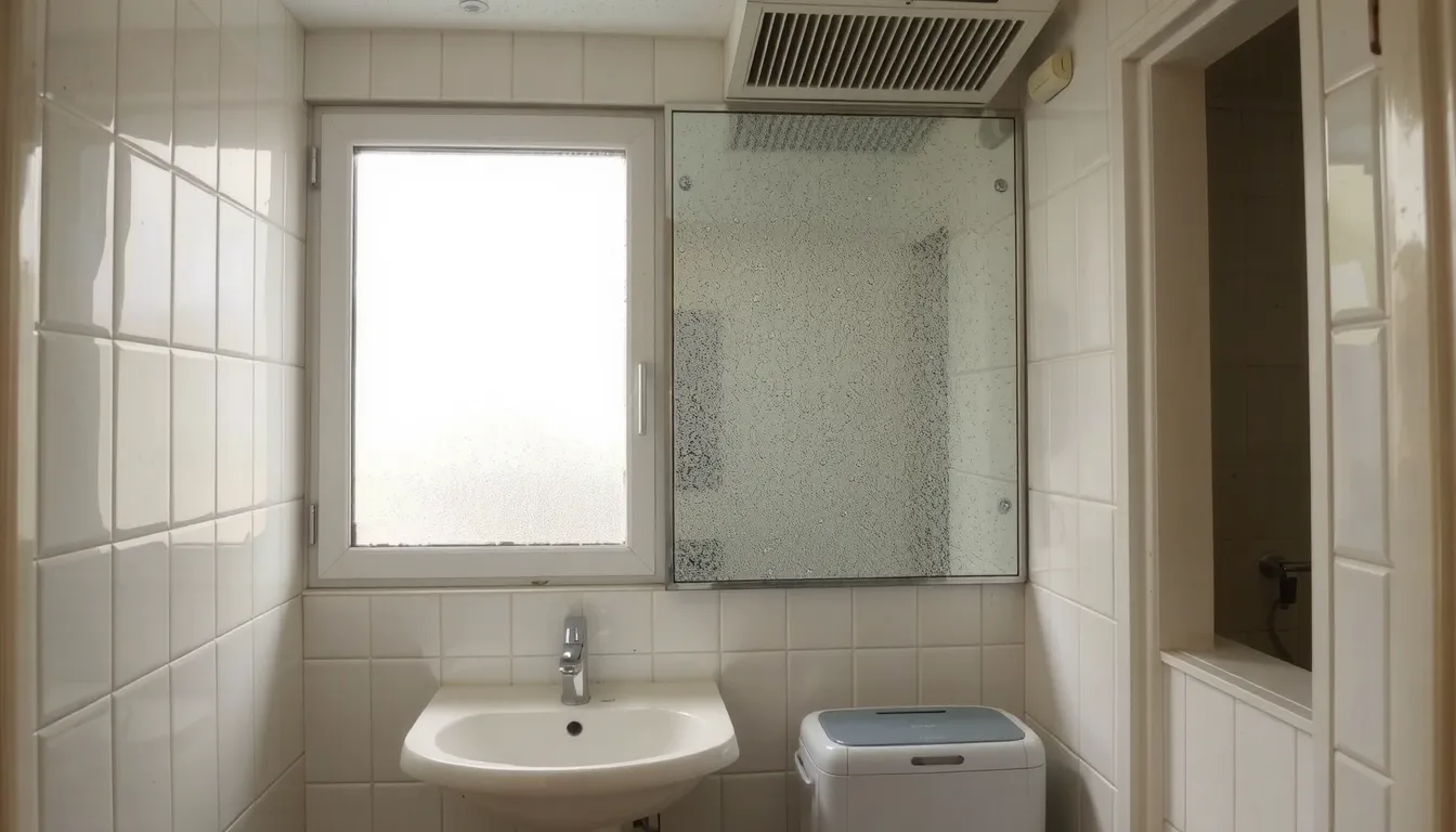 comment enlever lhumidité dans une salle de bain