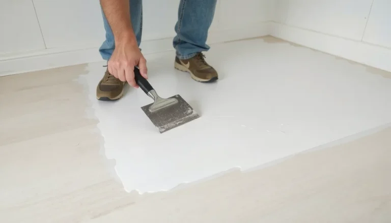 Ragréage sur lino : le guide complet pour un résultat durable
