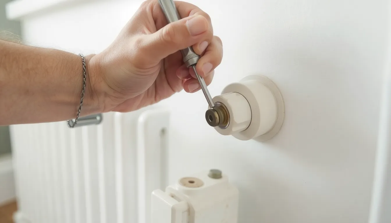 robinet thermostatique bloqué