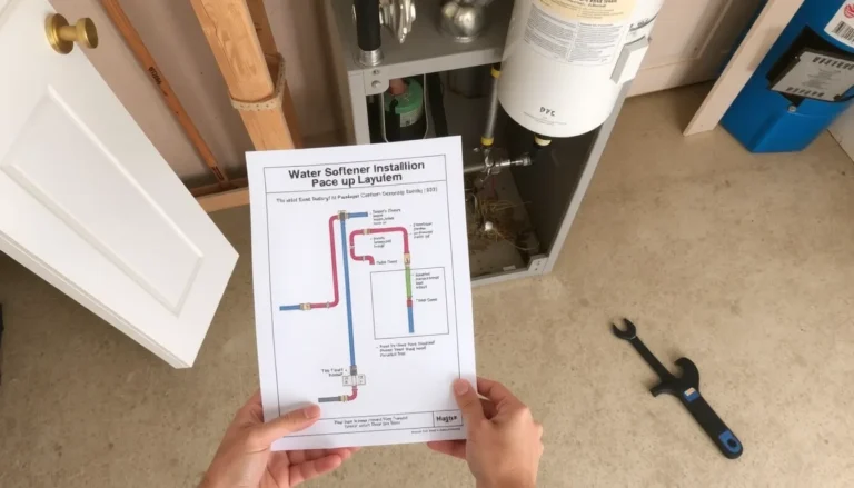 Schéma d’installation d’un adoucisseur d’eau : le guide complet PDF