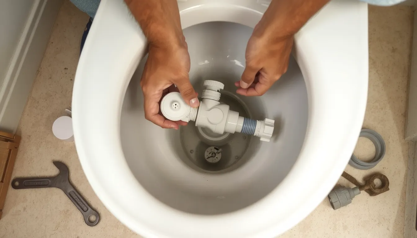 changer mecanisme chasse d eau wc