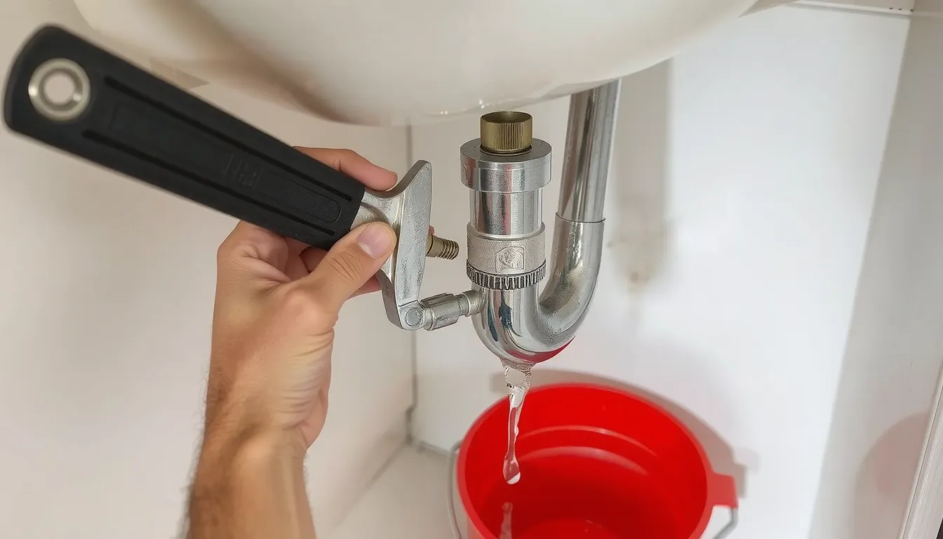 dévisser siphon trop serré