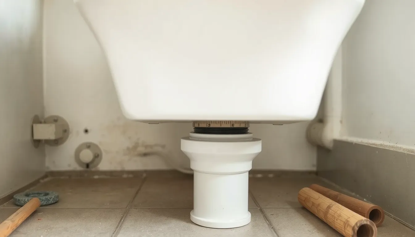 pente évacuation wc trop faible